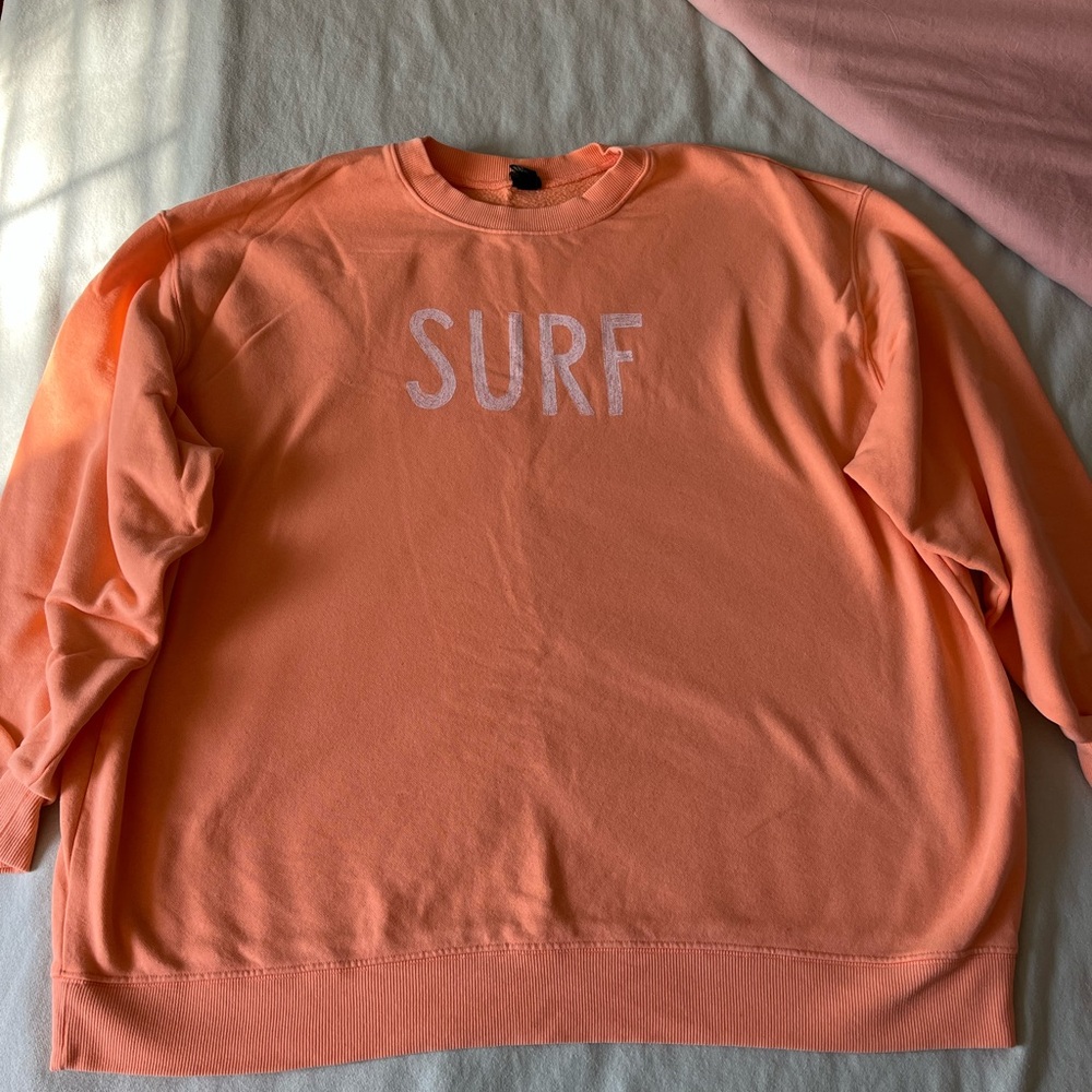 Wild Fable Orange Crewneck Sweater